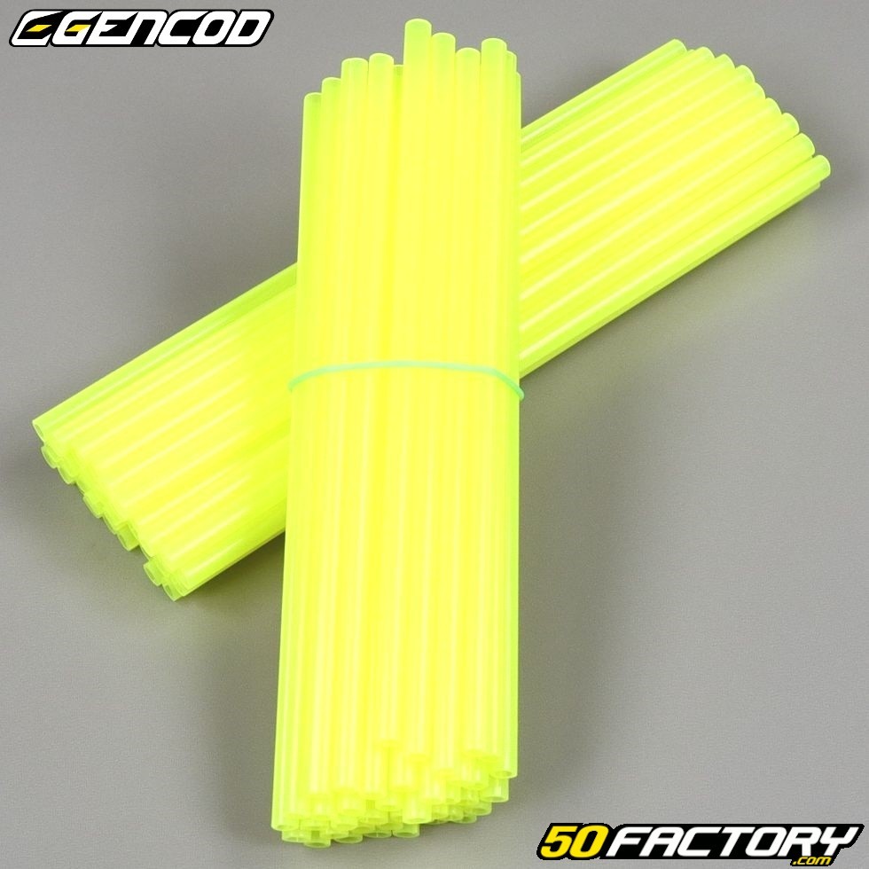 Copri raggi Gencod giallo neon (kit) - Parti del motociclo